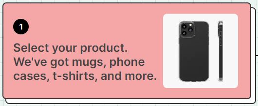 Select your product on Baked AI