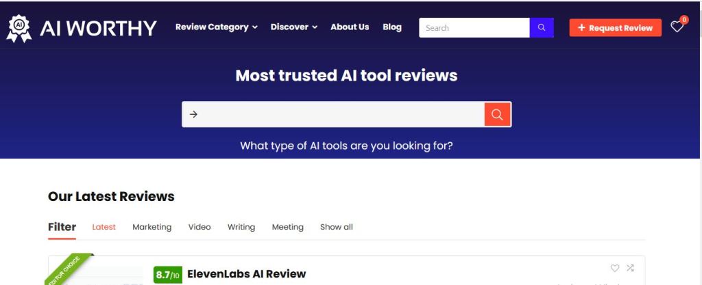 AI Worthy: one of the most trusted AI tool reviews